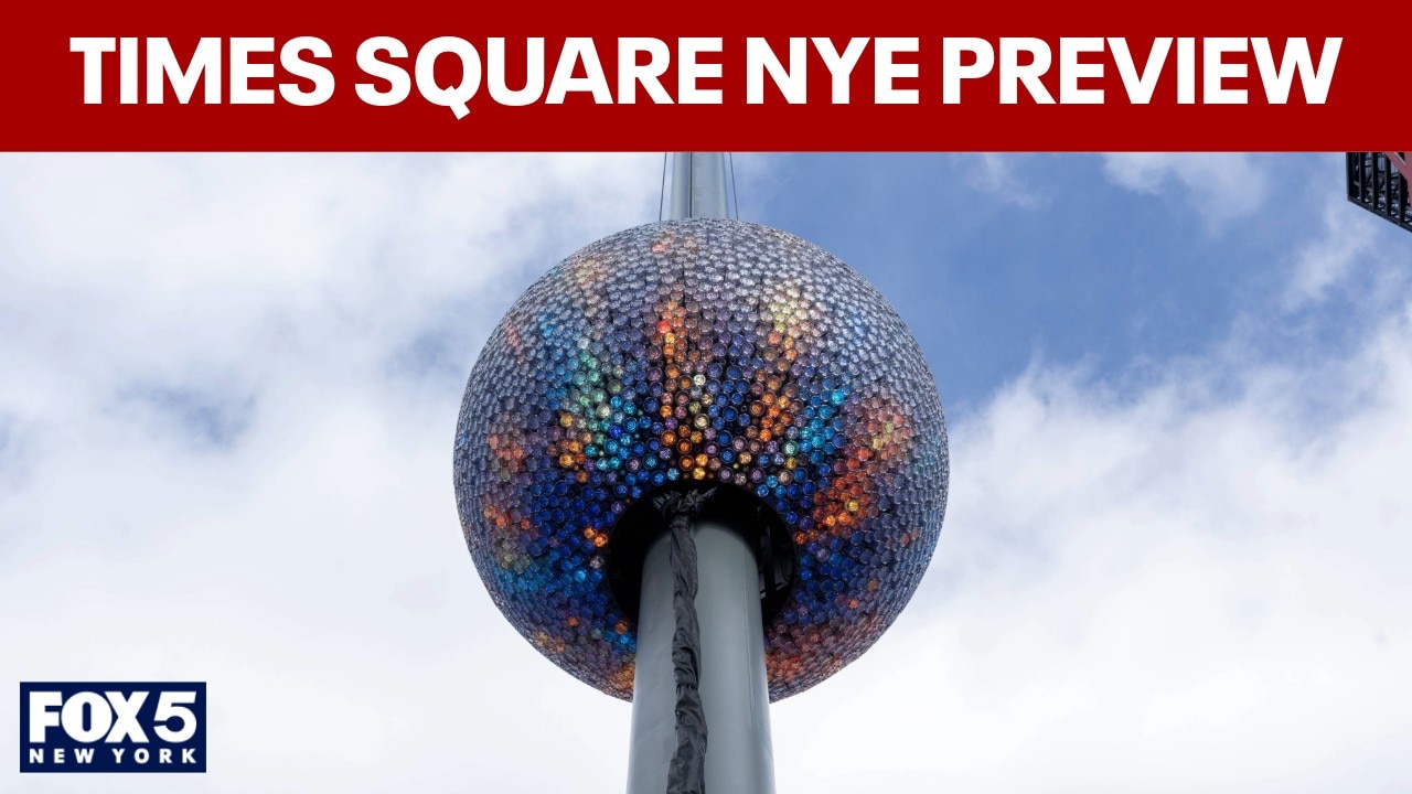 2026 New York City ball drop preview from Times Square