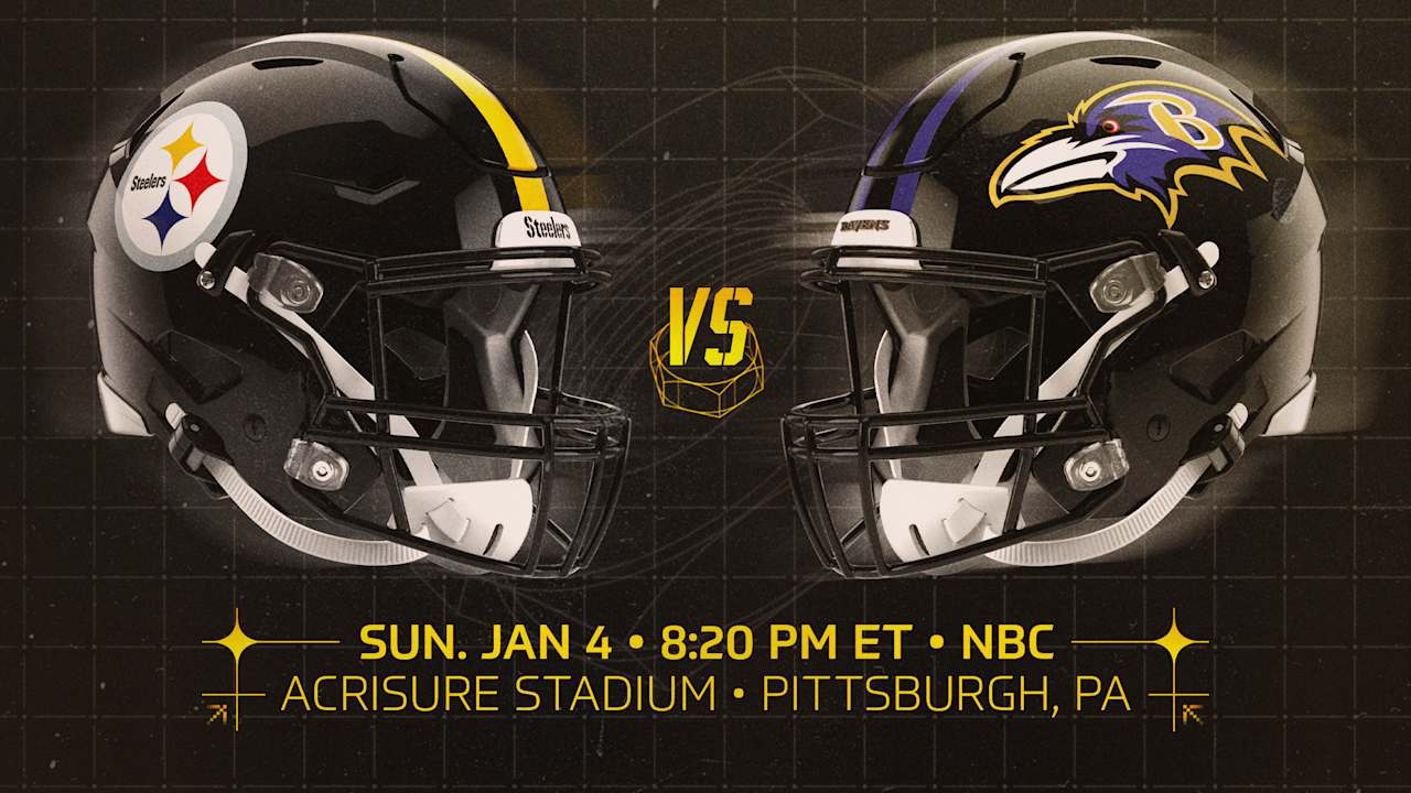 Steelers-Ravens Week 18 game time announced
