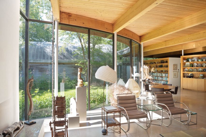 Victor Lundy House interior