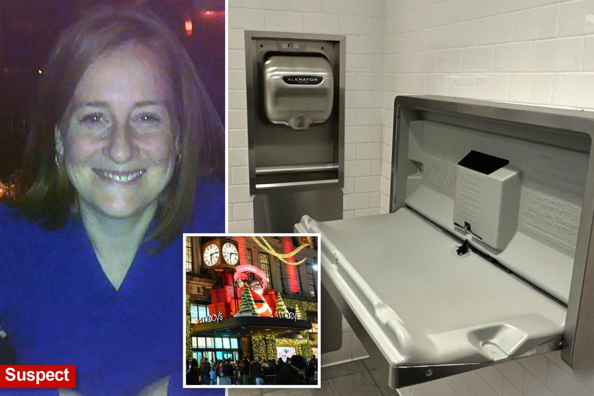 Tourist stabbed by NYC homeless woman at Macy’s Herald Square was changing baby: sources