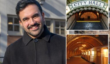 Zohran Mamdani to be sworn in as NYC mayor at old City Hall subway stop