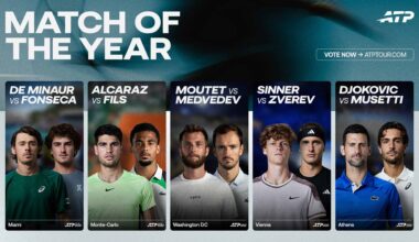 Best ATP Tour Match of 2025 shortlist: Read, watch & vote! | ATP Tour