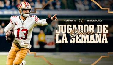 Brock Purdy es Nombrado el Jugador Ofensivo de la Semana en la NFC 