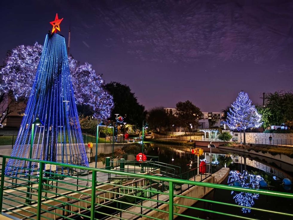 Museum Reach holiday lights