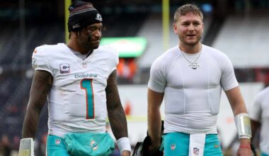 Dolphins rookie Quinn Ewers takes over starting QB role with Tua Tagovailoa's future uncertain in Miami