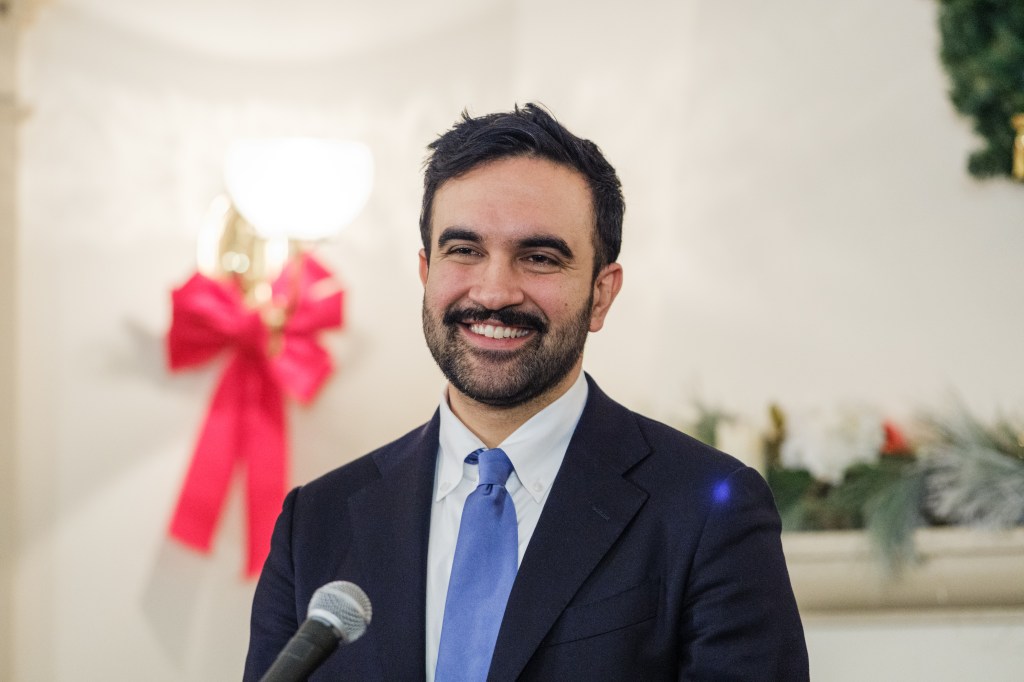 New York City mayor-elect Zohran Mamdani.
