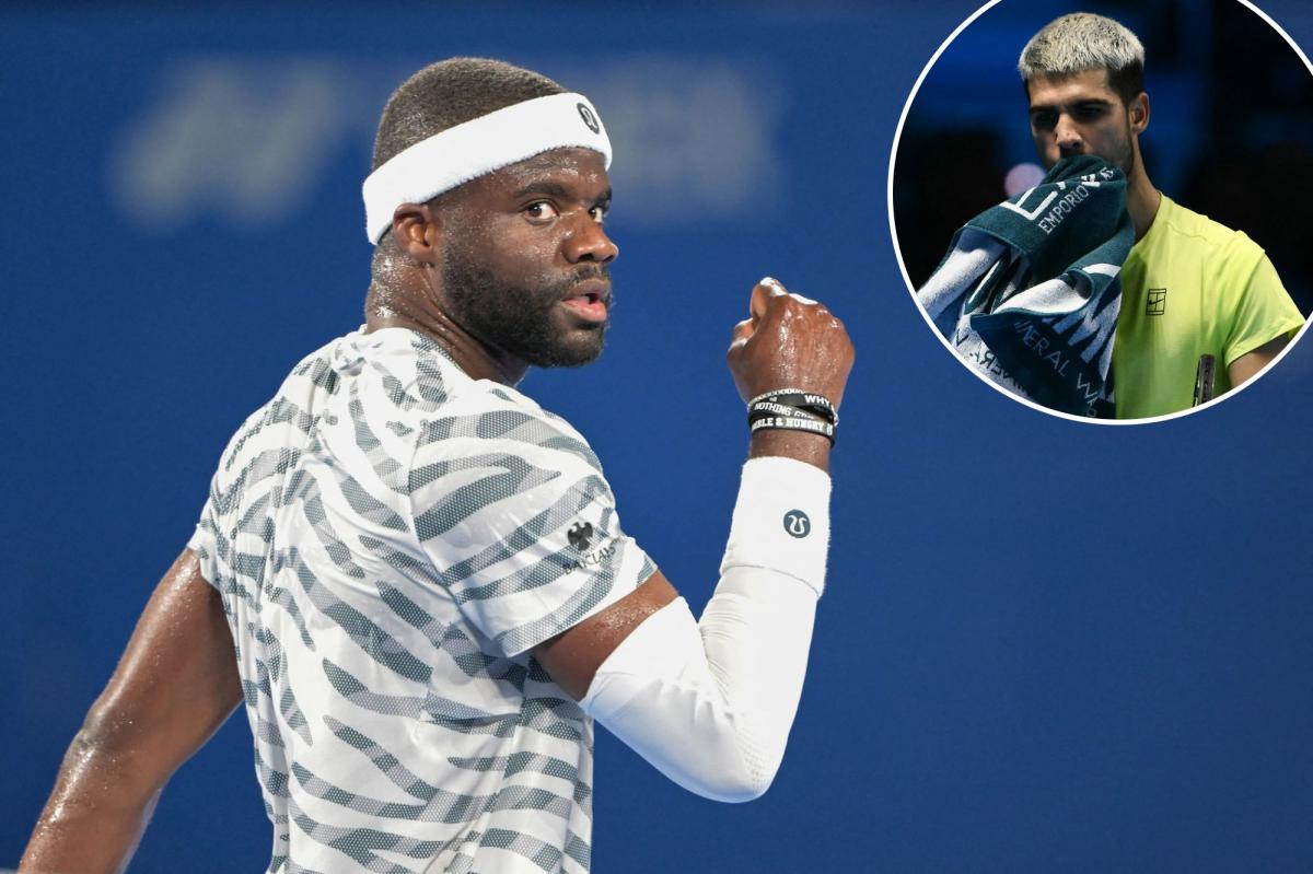 Frances Tiafoe's path to his 'best tennis' starts with overcoming Carlos Alcaraz