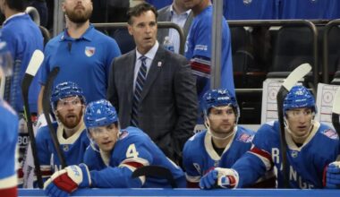 David Quinn misses Rangers-Capitals game due to illness