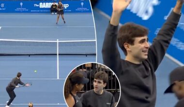 Aryna Sabalenka, Naomi Osaka have fan sub in for them during MSG match