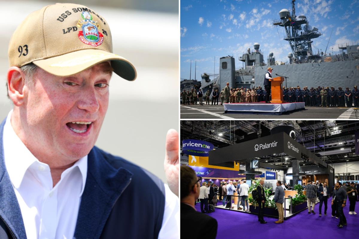 New Navy initiative leverages Palantir AI software to streamline shipbuilding