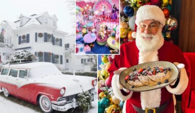 Get your holiday fix at these festive-focused US villages
