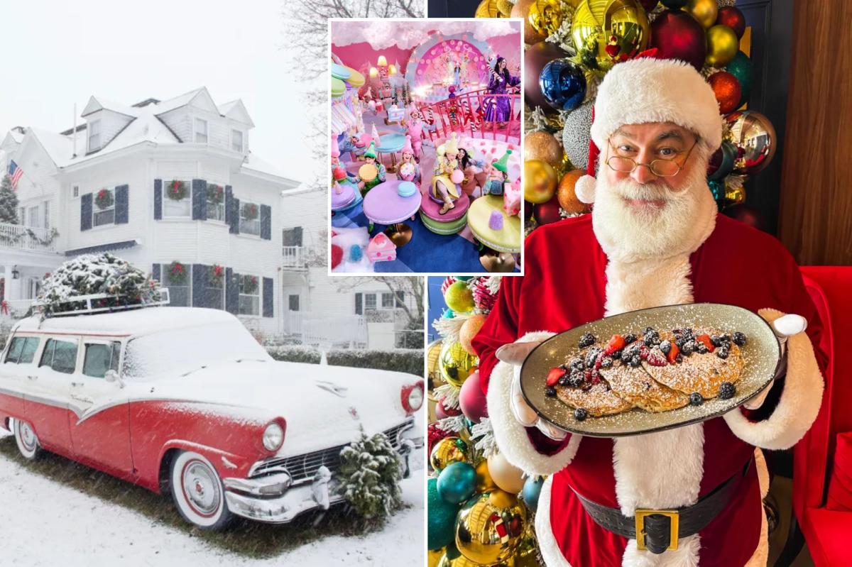 Get your holiday fix at these festive-focused US villages