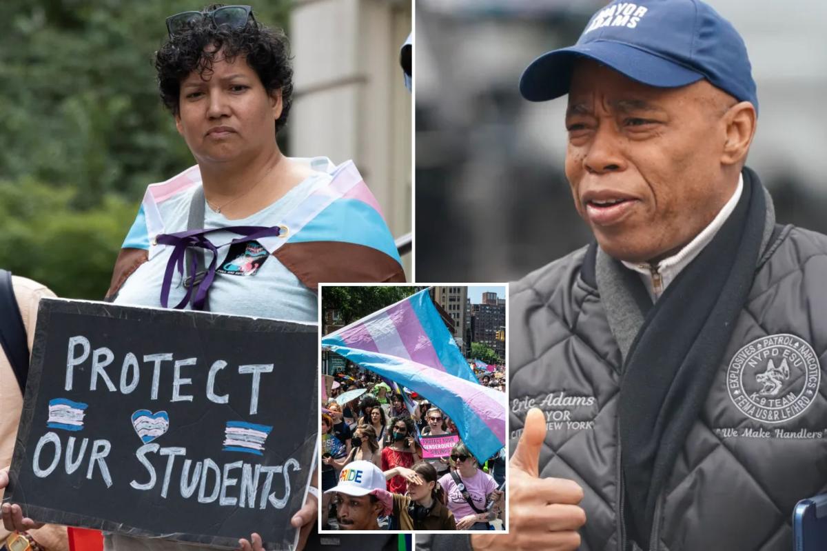 Eric Adams sets up $2M emergency fund for transgender care after fed cuts