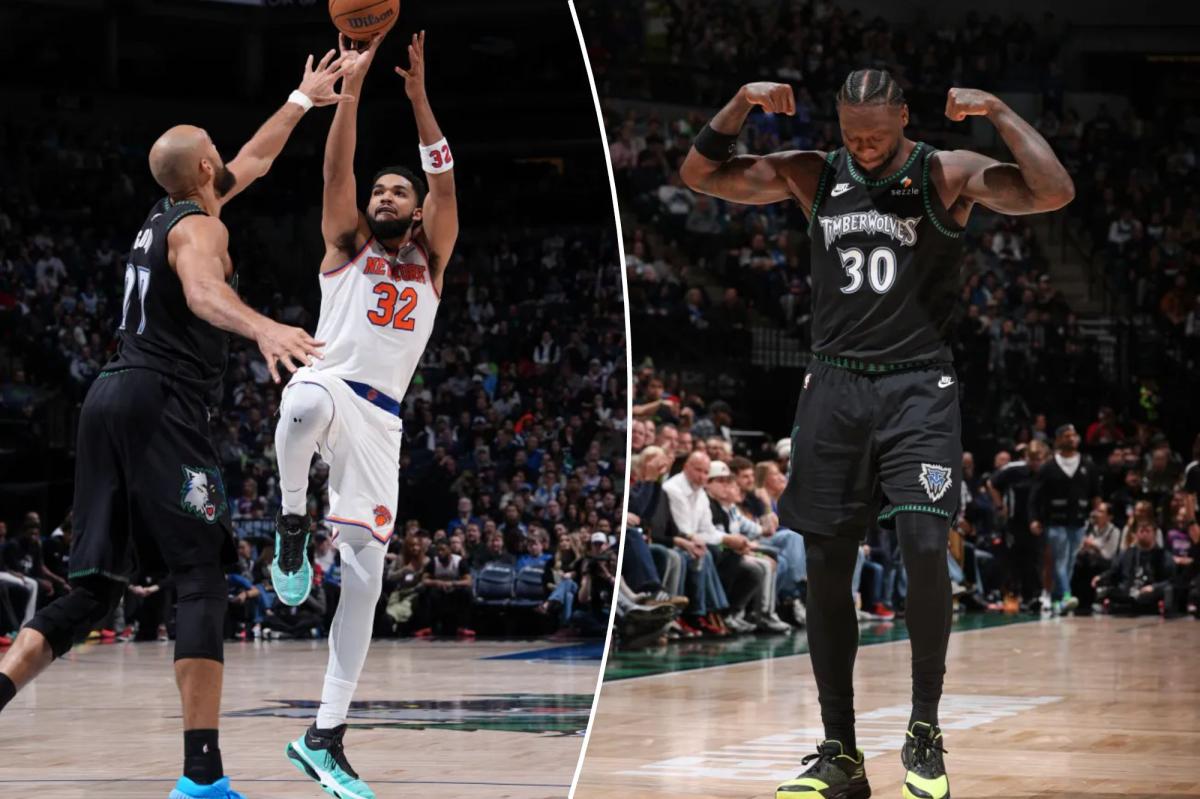 Jalen Brunson-less Knicks fall on road to Timberwolves