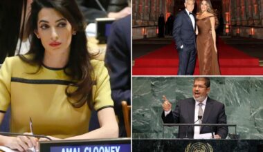 Amal Clooney blasted as a mouthpiece for Hollywood liberals and 'kangaroo court' by critics