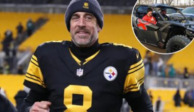 Aaron Rodgers gives his Steelers linemen $20K vehicles for Christmas