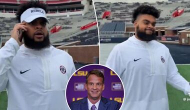 Ole Miss tackle roasts Lane Kiffin in TikTok mocking coach’s exit for LSU