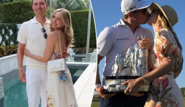 Rising PGA Tour star Ben Griffin marries Dana Myeroff in Palm Beach