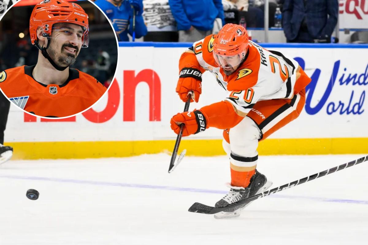 Ducks' Chris Kreider viewing return to Garden as strictly a 'business trip'