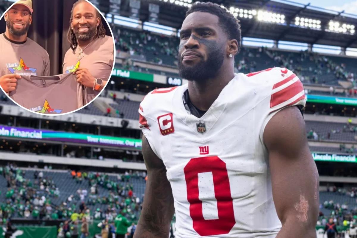 Giants' Brian Burns proud to advocate for autism community