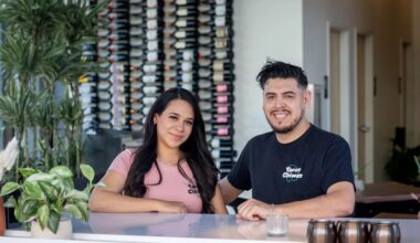 Cocina Chiwas owners Nadia Holguin and Armando Hernandez.
