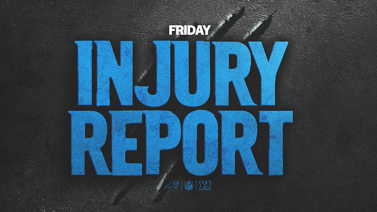 Week 17 Friday Injury Report: Two out for Seahawks game - Panthers.com