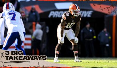 Quinshon Judkins suffered a dislocated ankle and fractured fibula in loss to Bills