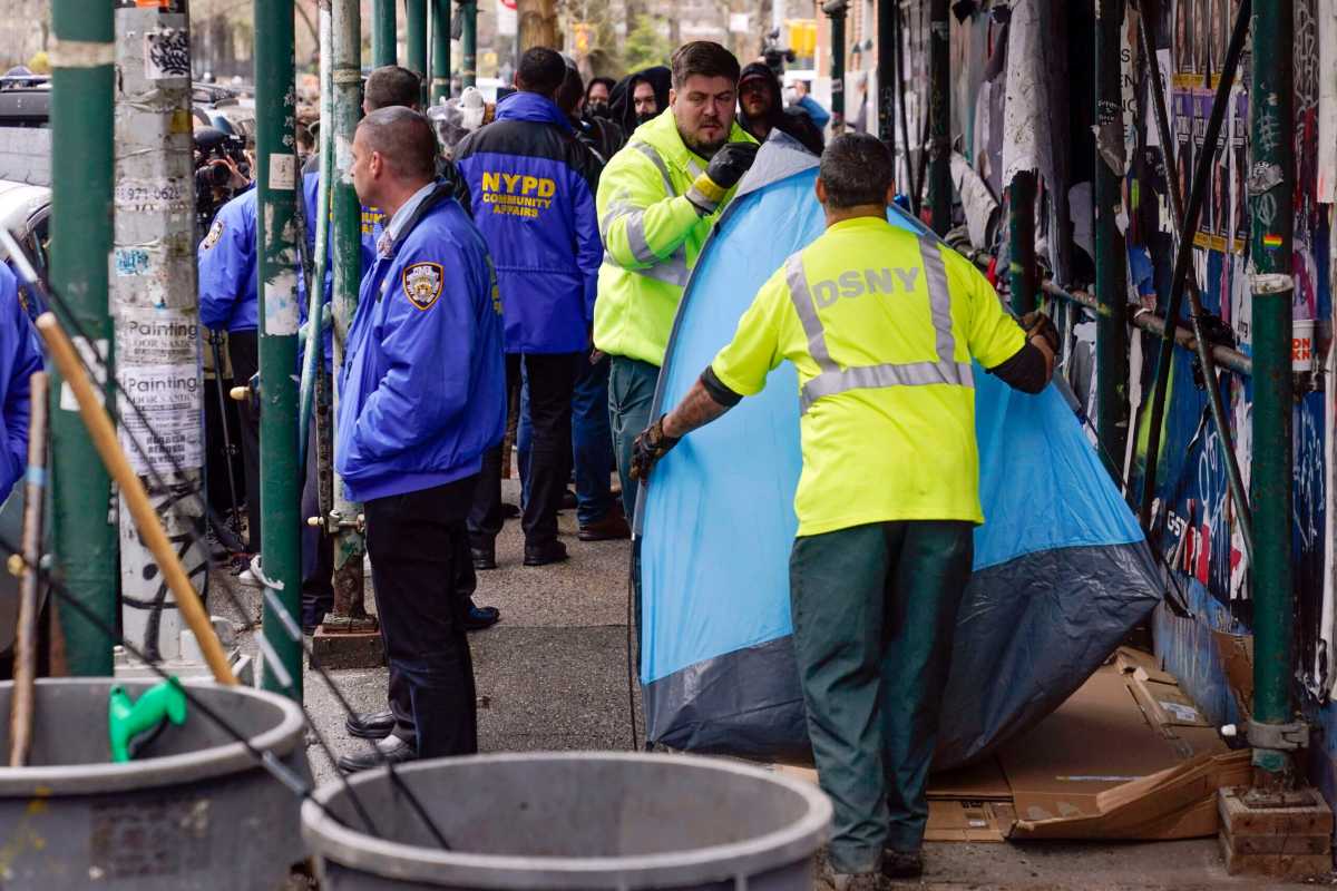 Hochul pushes back on Mamdani’s plan to end sweeps of city homeless encampments, siding with Mayor Adams