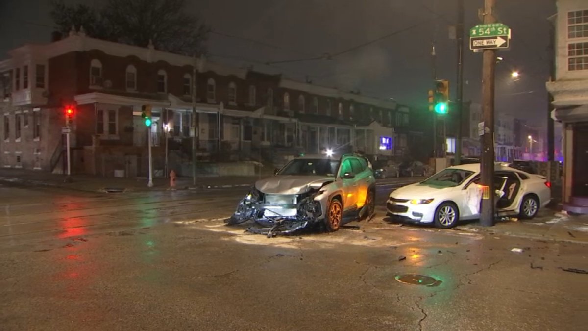 Off-duty police officer hurt in West Philly crash, officials say – NBC10 Philadelphia