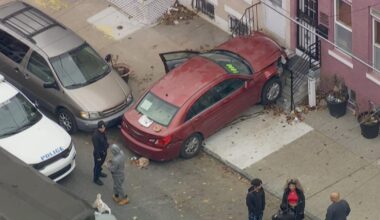 Driver flees scene after striking Philadelphia officer in hit-and-run and then crashes into home, police say