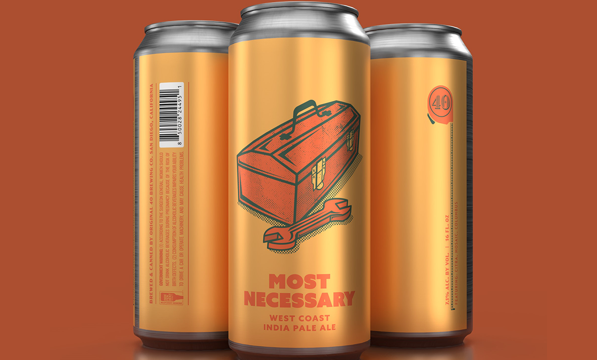 The Original 40 Brewing Most Necessary IPA