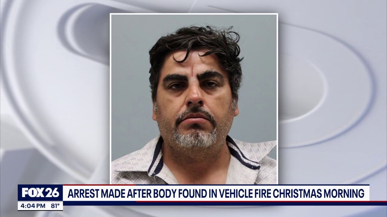 Suspect accused of killing man, burning body in truck