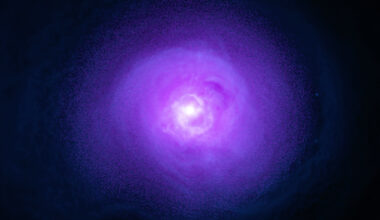 Chandra & IXPE composite image of the Perseus Cluster.