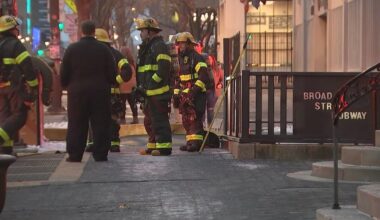 Part of Broad Street Line suspended after track fire in North Philadelphia, SEPTA says