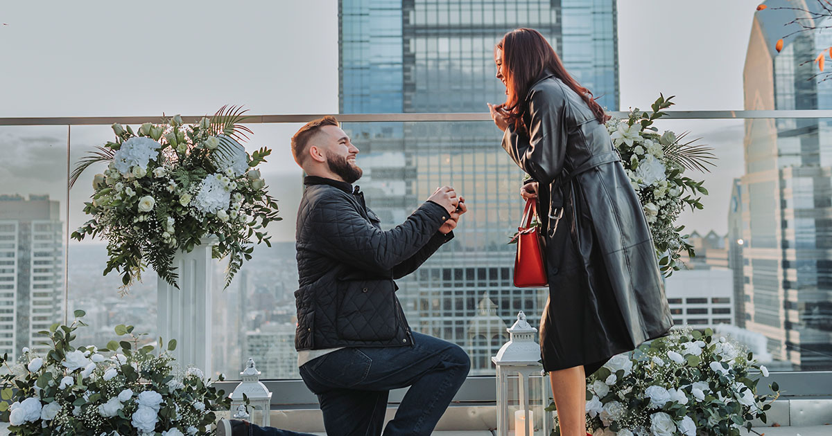 This W Philadelphia Proposal Was a Family Affair