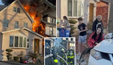NYC family's home gutted in Christmas Day fire that spread from alley trash can