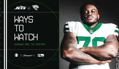 New York Jets at Jacksonville Jaguars Ways to Watch, Listen and Follow
