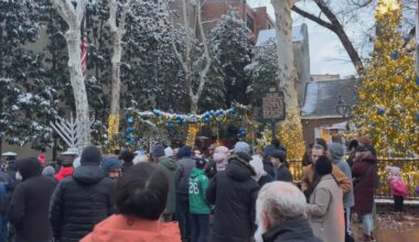 At Hanukkah celebration in Philadelphia, attendees vow to stay "resilient" after Australia mass shooting