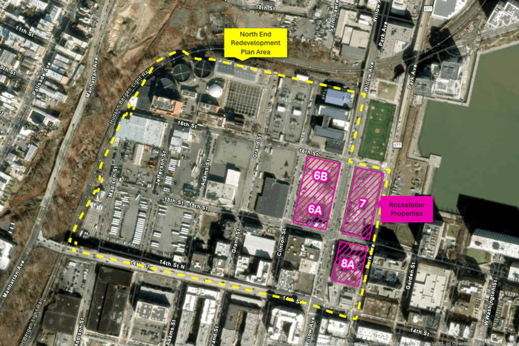 Rockefeller Hoboken Map