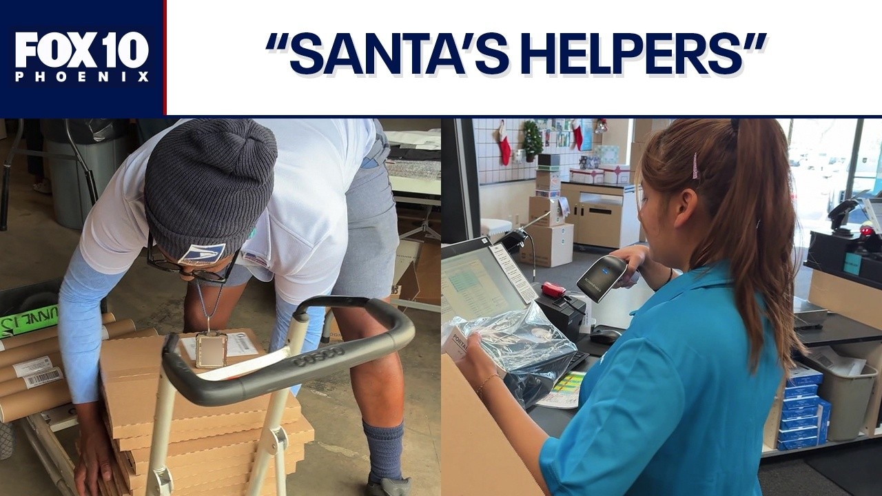 Mad dash to deliver packages before Christmas