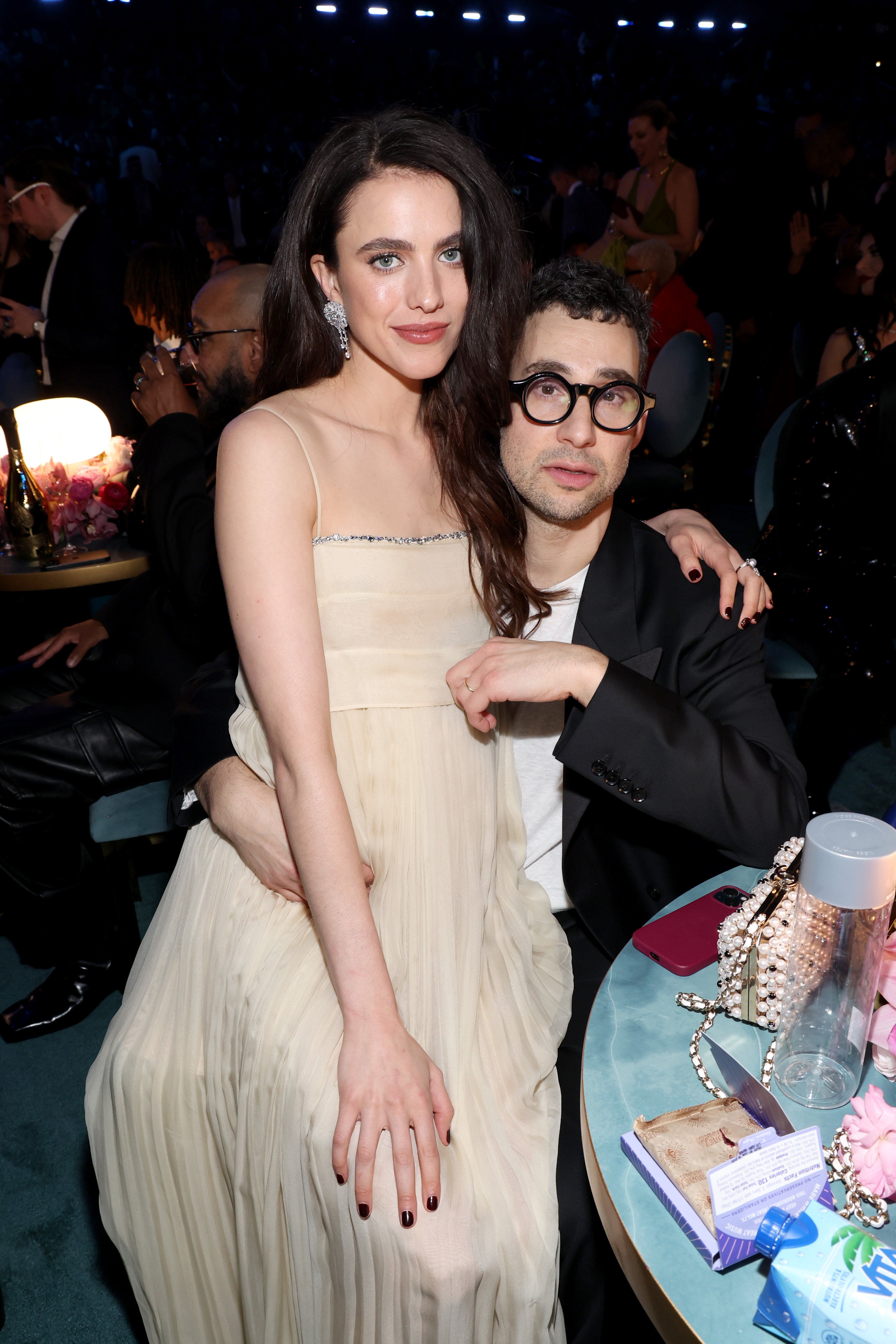 An image of Margaret Qualley and Jack Antonoff at the Grammy in Los Angeles in February 20265.
