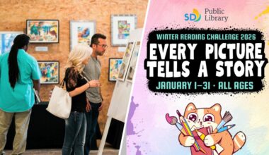 Love books? Art? Join San Diego Public Library’s annual Winter Reading Challenge – NBC 7 San Diego