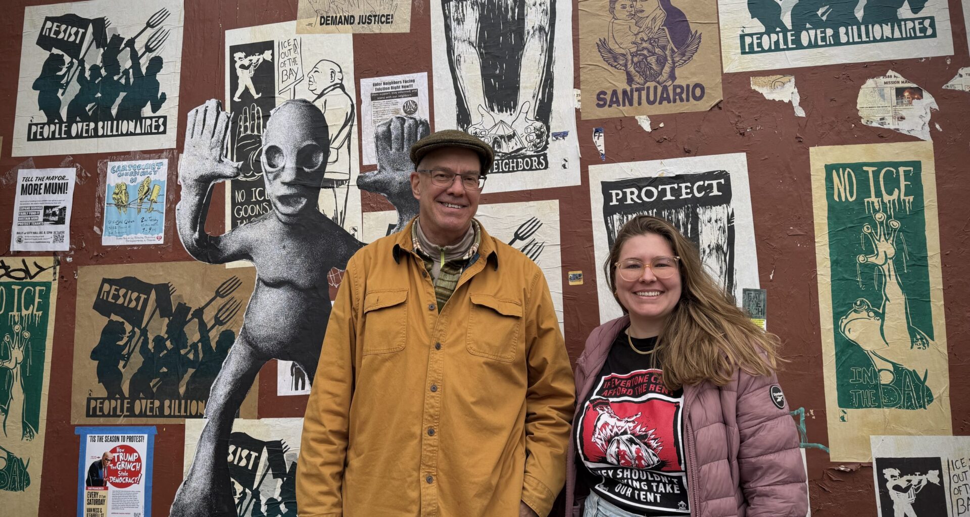 Meet the syndicate printing posters at San Francisco protests