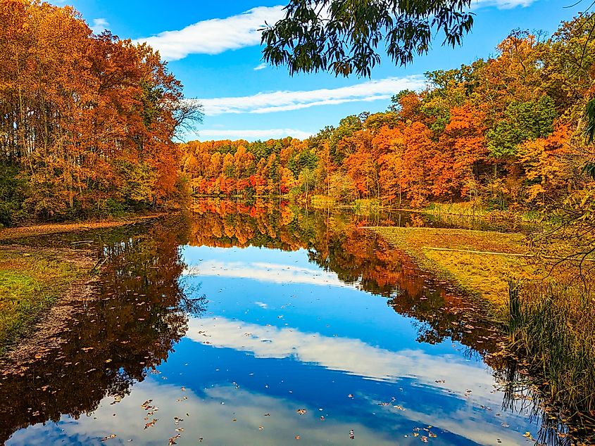 Seneca Creek State Park outside Burkittsville, Maryland.