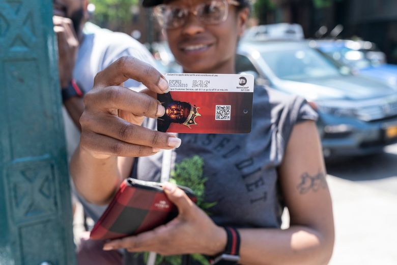 Another limited-edition MetroCard celebrated Notorious B.I.G.'s 50th Birthday..