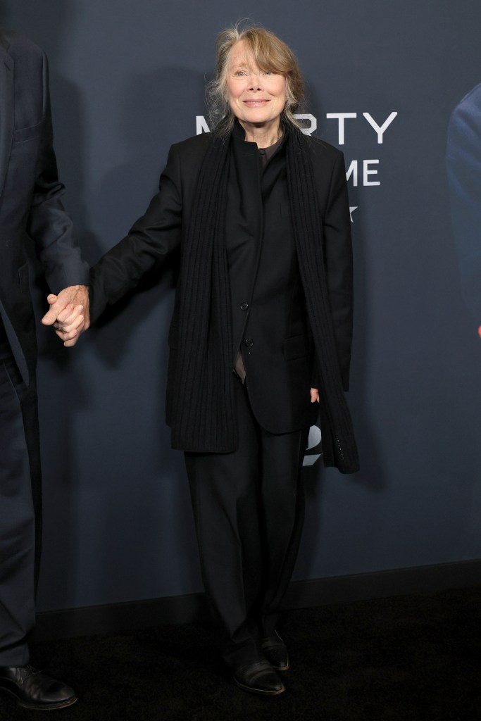 Sissy Spacek attends A24's "Marty Supreme" New York Premiere 