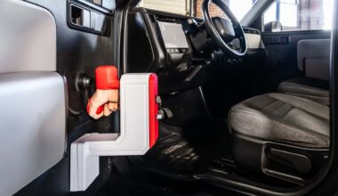 The Slate Truck Has Roll-Down Windows. But This Guy Has A Brilliant Solution