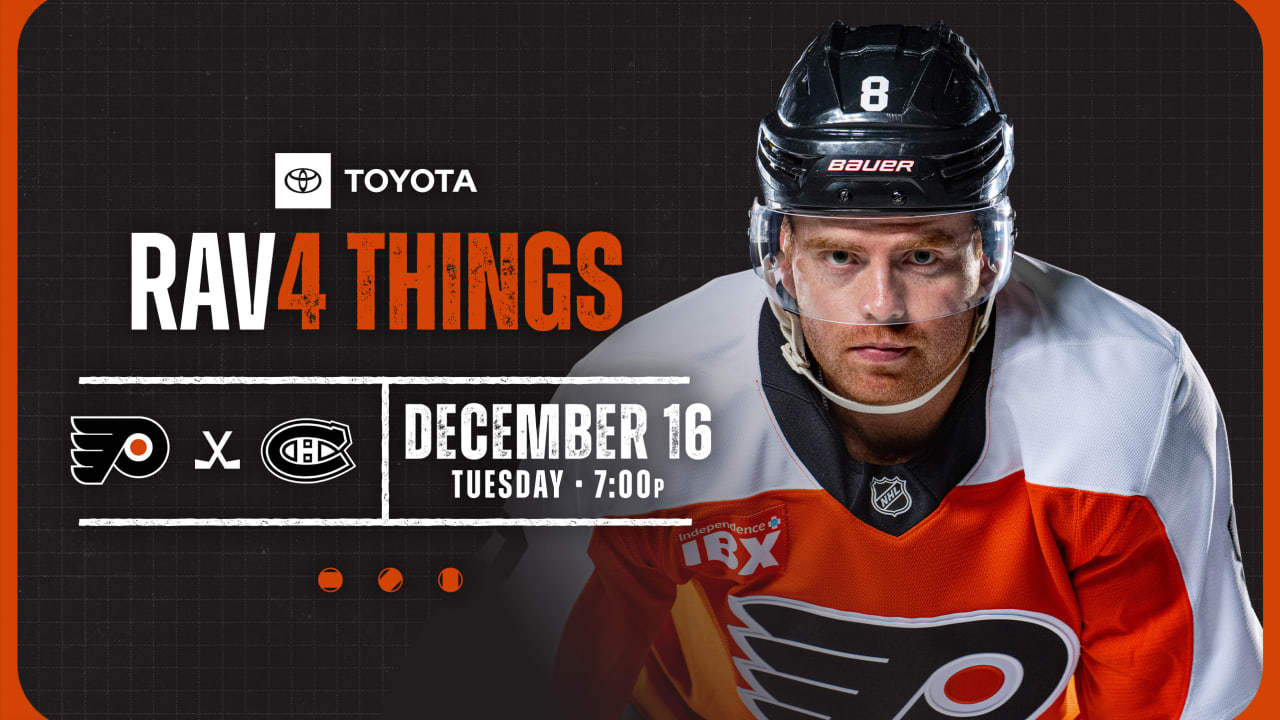 RAV4 Things: Flyers @ Canadiens