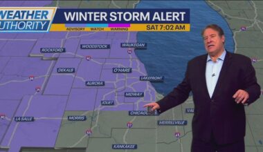 When will the next round of snow hit Chicago?