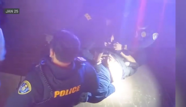 Security video shows death of man restrained by police – NBC 7 San Diego